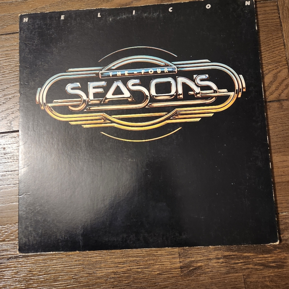 Vintage The Four Seasons Helicon Black Vinyl LP Warner Bros 1977